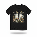 Flower Ghosts - Black Shirt