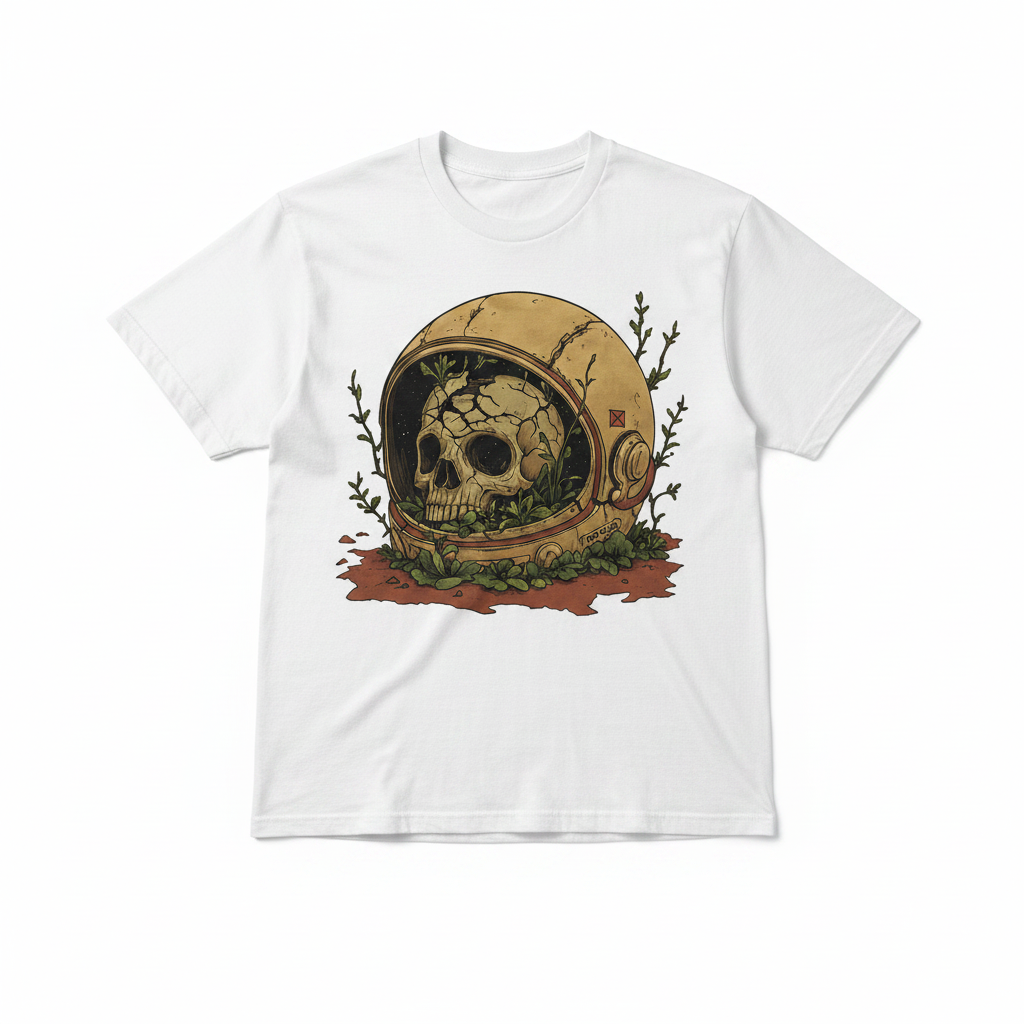 Astronaut - White Shirt Product Shot