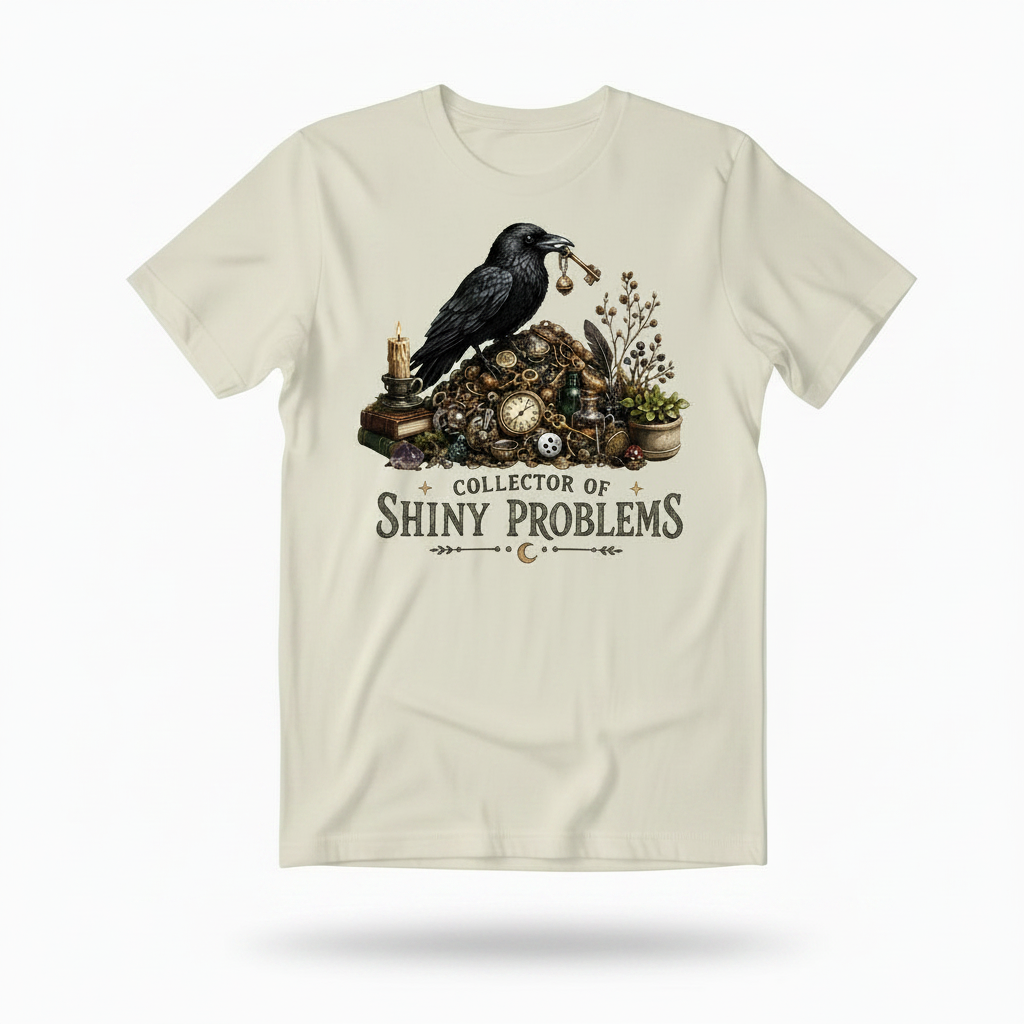 Collector of Shiny Problems - White Shirt