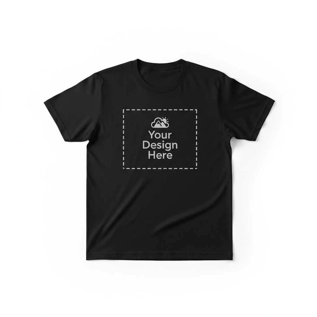 Custom Press - Black Shirt