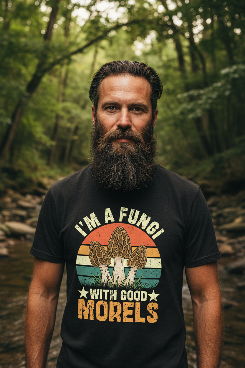 I'm a Fungi with Good Morels - Bearded Guy Creek