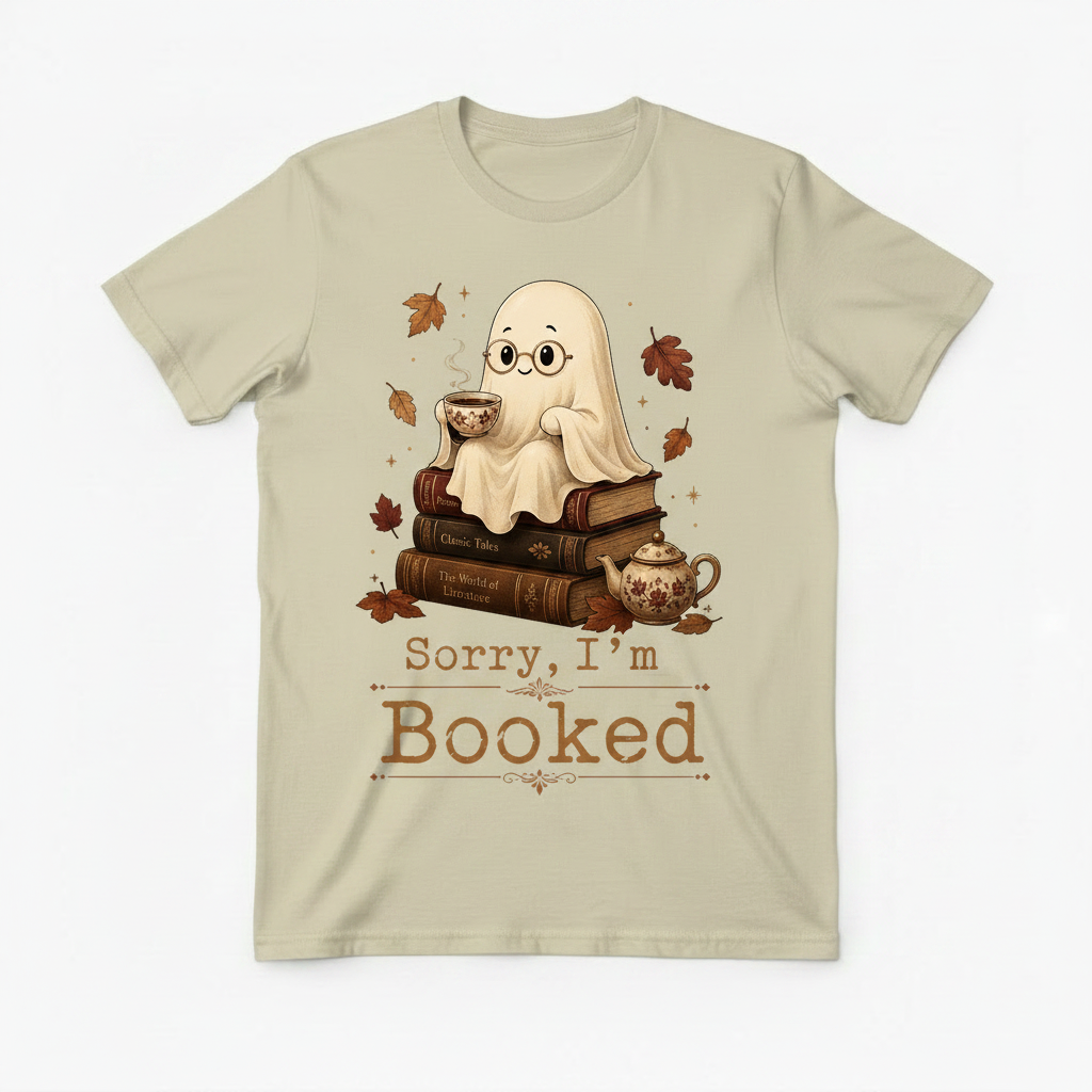 Sorry I'm Booked - Beige Flat Lay