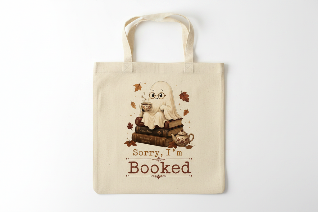 Sorry I'm Booked - Canvas Tote Bag